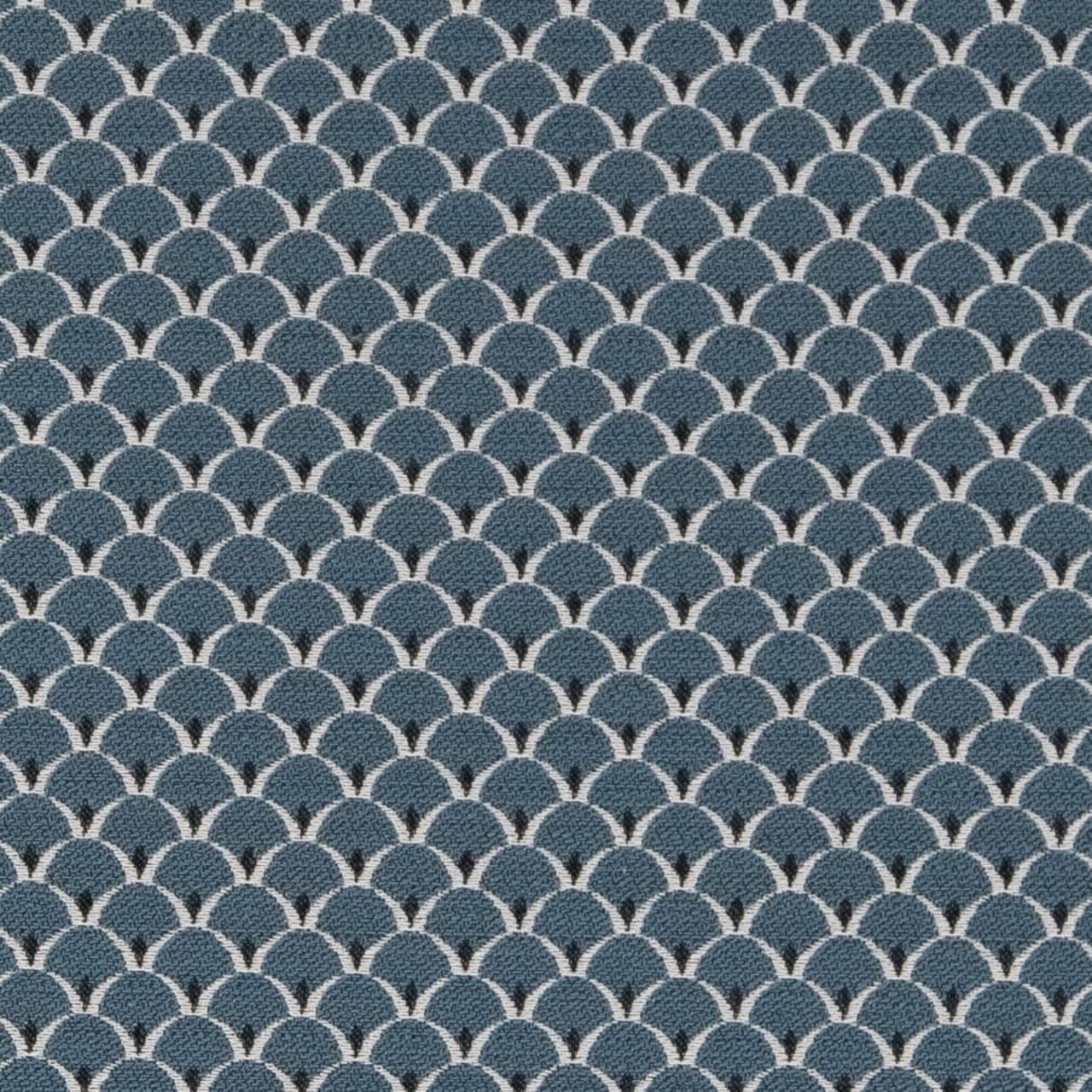 Blue Small Scale Woven Pattern Upholstery Fabric by The Yard - SKU: Lansing River